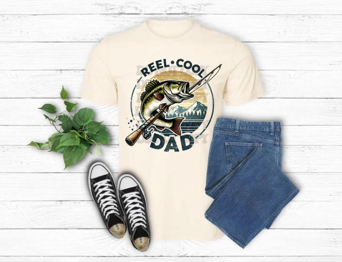 Reel Cool Dad Tee