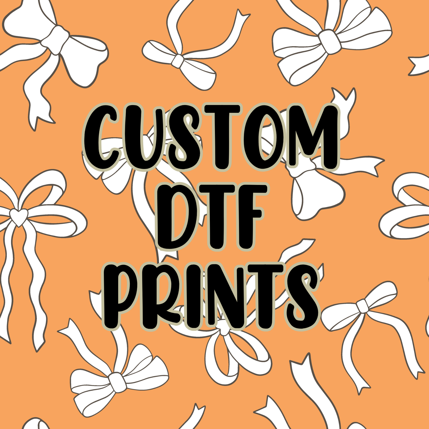Single DTF Prints Custom