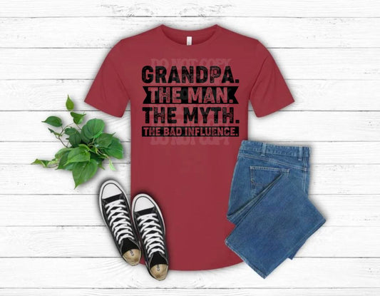 Grandpa, The Man, The Myth, The Legend Tee