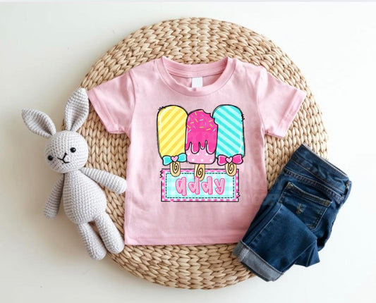 Popsicle Custom Girl Tee