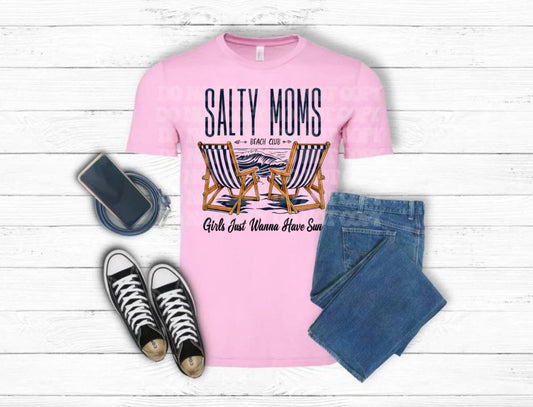 Salty Mom Beach Club Tee