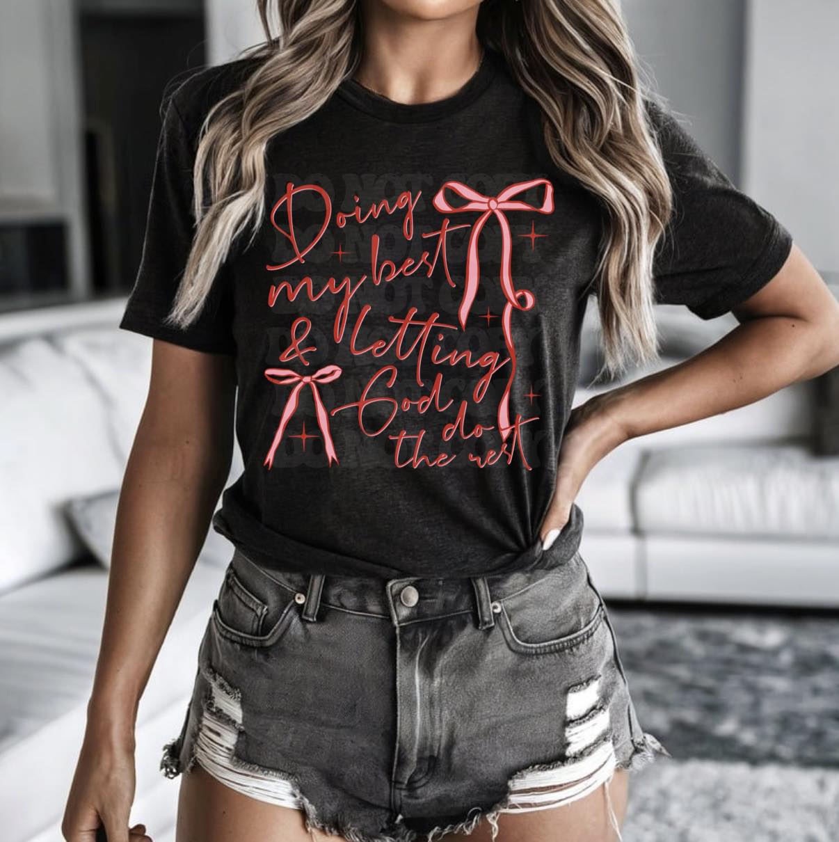 Letting God Do The Rest Tee