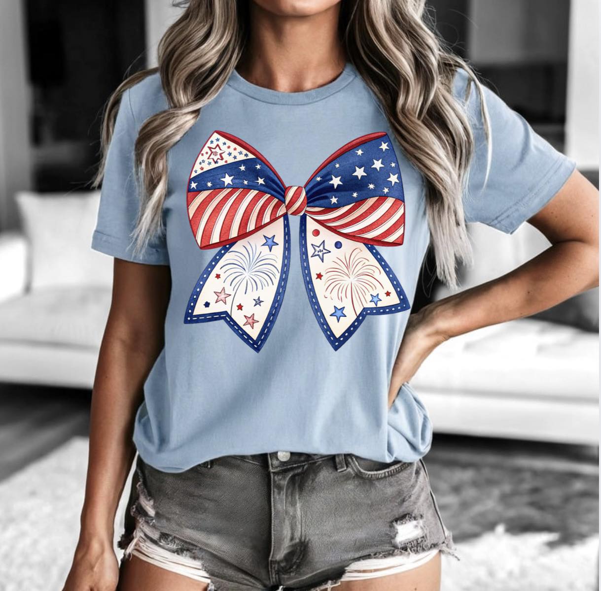 American Custom Bow Tee