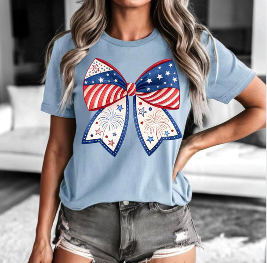 American Custom Bow Tee