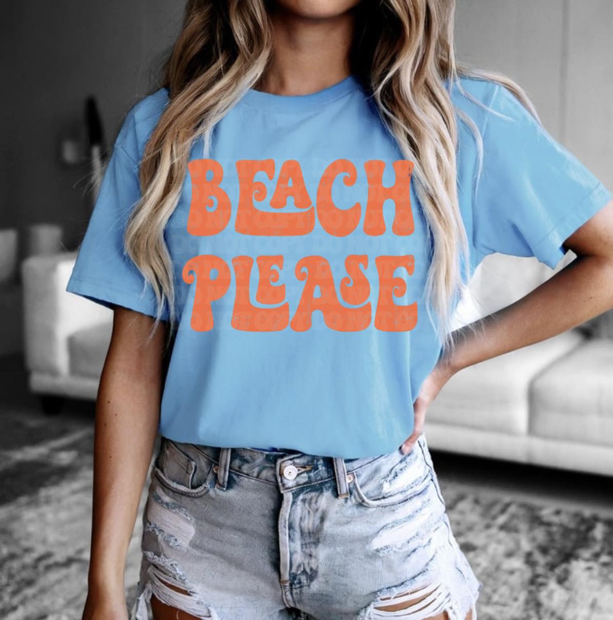 Beach Please Tee