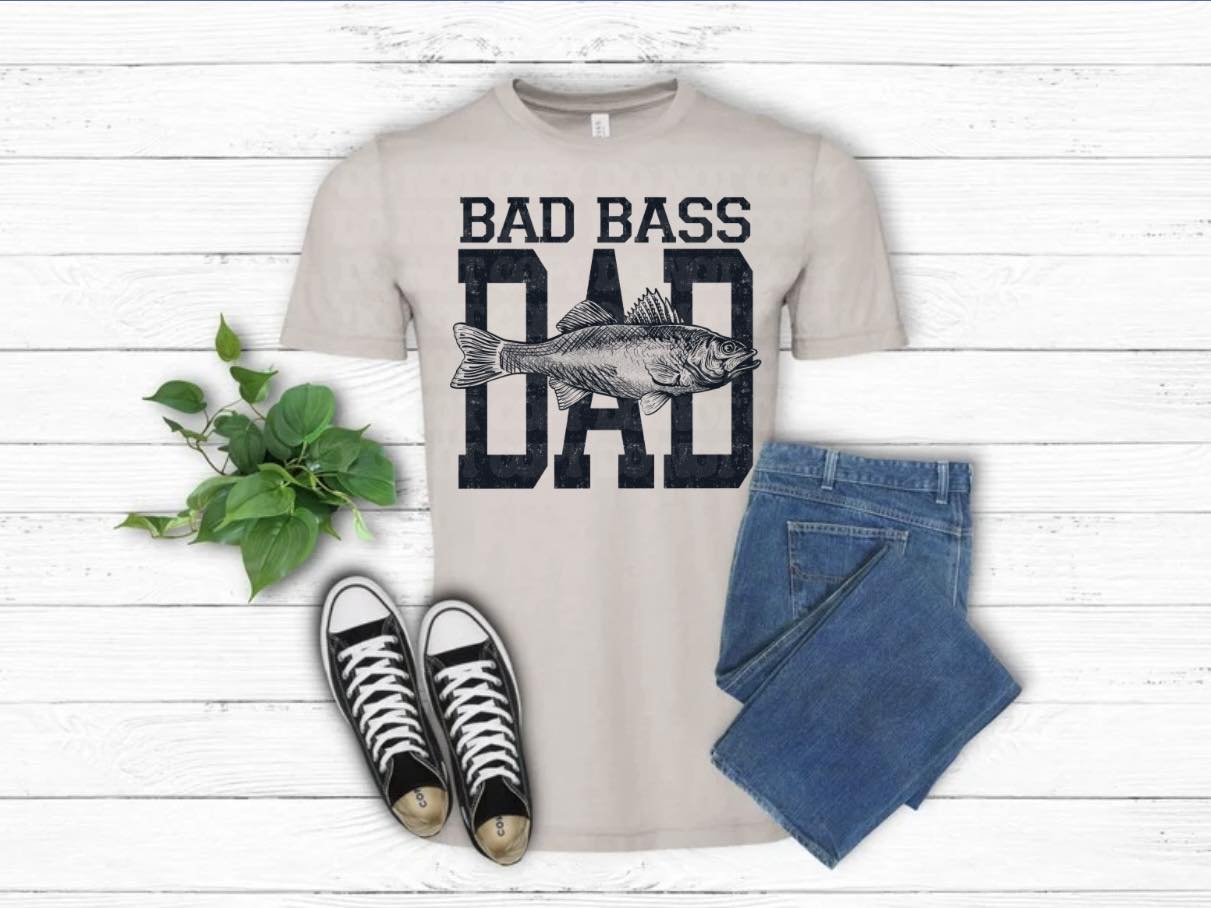 Bad Bass Dad Tee