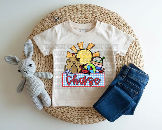 Beach Boy Custom Tee