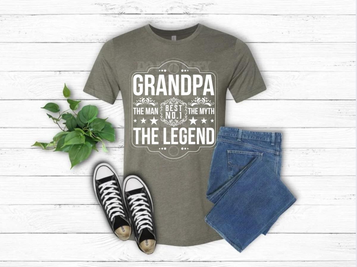 Grandpa The Legend Tee