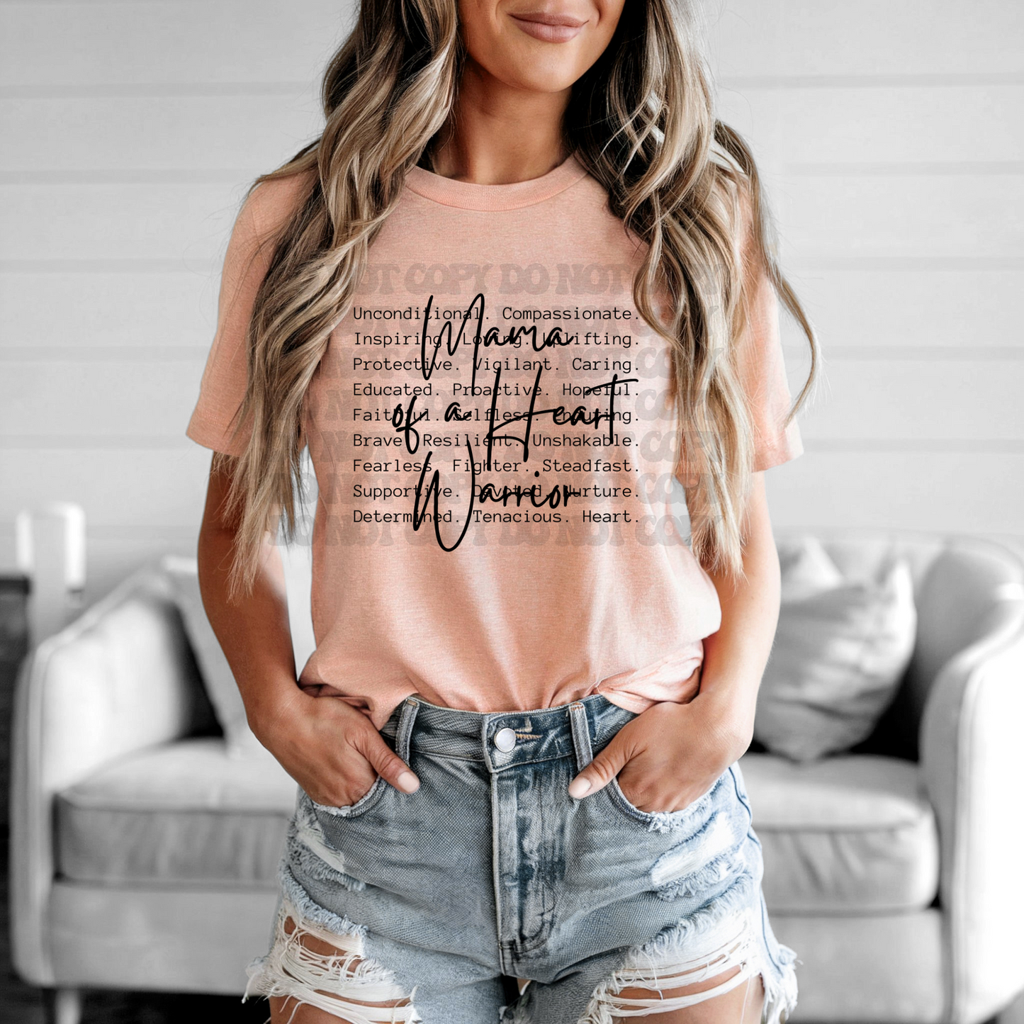 Mama Of A Heart Warrior Tee