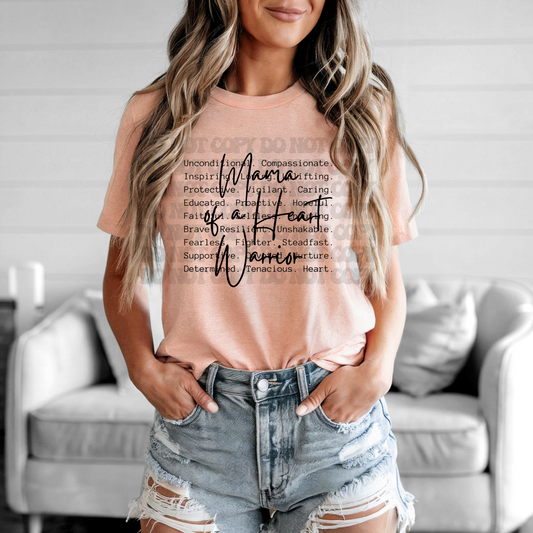 Mama Of A Heart Warrior Tee